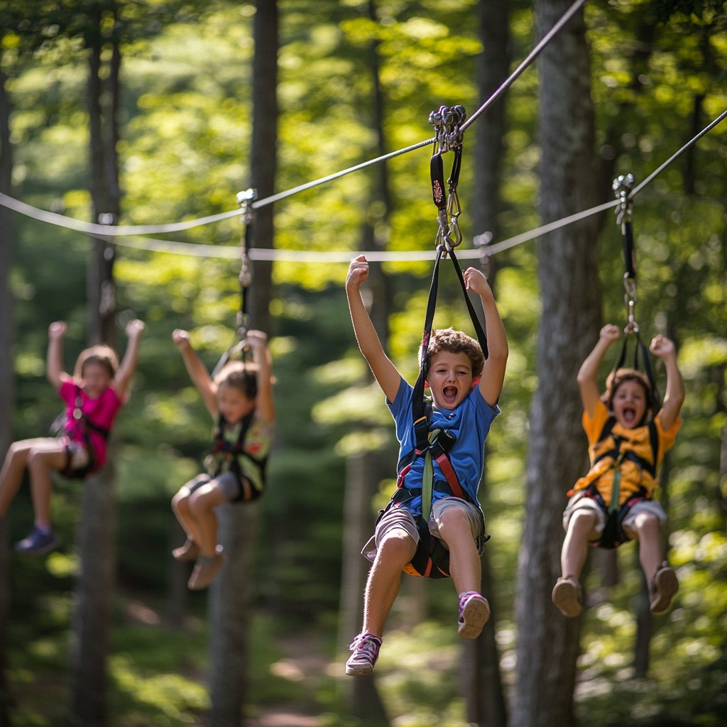 Fun Zip Lining Free Kids Ziplining Fun Image - Kids, Ziplining, Fun | Download at ...