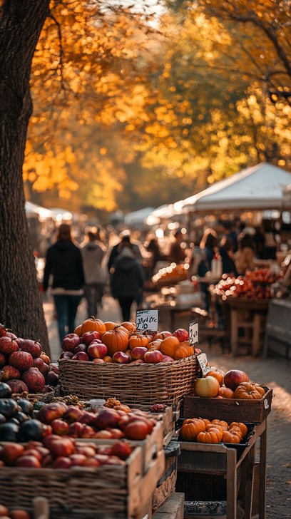 Free Autumn Farmers Market Image | Download at StockCake