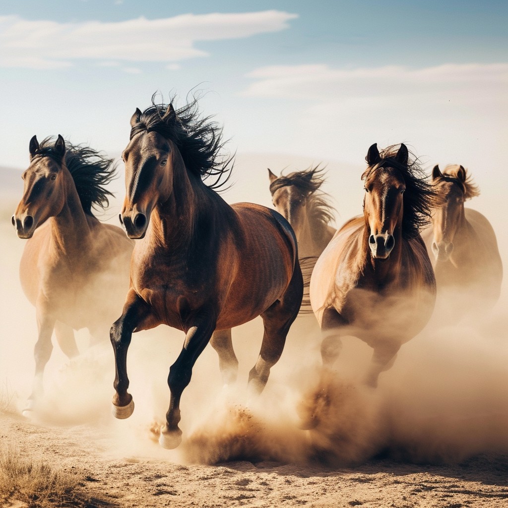 Free Galloping Horse Herd Image - Horses, Galloping, Dust | Download at ...