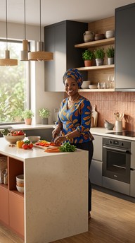Free Modern African Cooking Image - Kitchen, Cooking, African ...