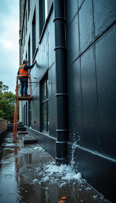 Free Waterproofing in rain Image - Waterproofing, Construction ...