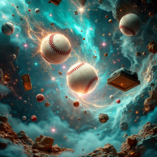Free Celestial Baseball Magic Image - Baseball, Cosmic, Surreal ...