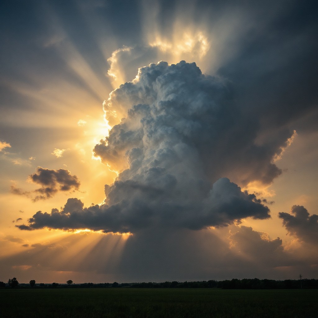 Free Storm Meets Sunset Image - Storm, Clouds, Sunset | Download at ...