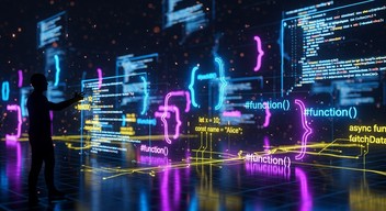 Free Cyberpunk Code Interface Image - Cyberpunk, Javascript, Code ...