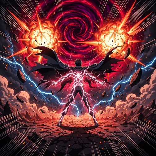 Free Ultimate Power Unleashed Image - Warrior, Anime, Explosion ...