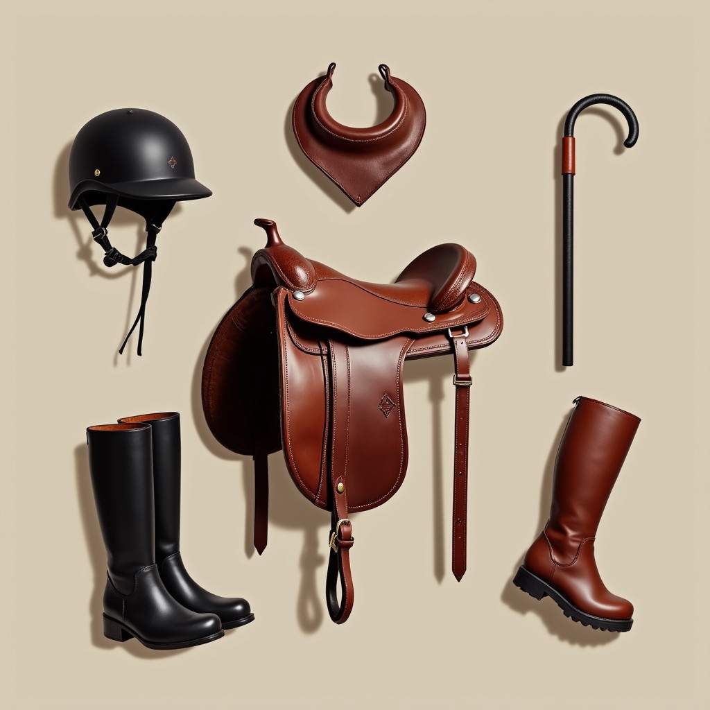 Free Premium Riding Gear Image - Equestrian, Saddle, Helmet | Download ...