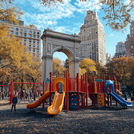 Playground Tree Fall Free Playground Bonding Moment Image - Children, Playground, Fence ...