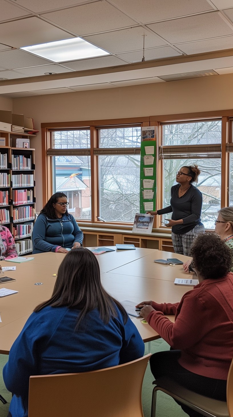 Metting In Process Free Meeting in Progress Photo - Library, Discussion, Group | Download ...