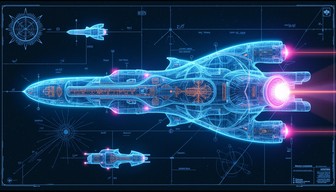 Free Interdimensional Ship Schematic Image - Aerospace, Schematic ...