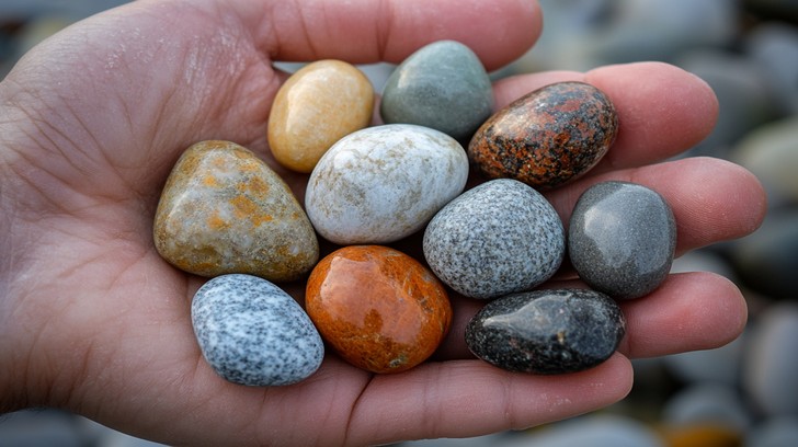 Free Colorful stones collection Image - Stones, Colorful, Nature ...