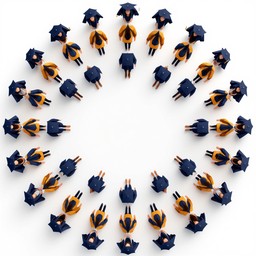 Free Graduation Unity Circle Image - Graduation, Graduates, Students ...