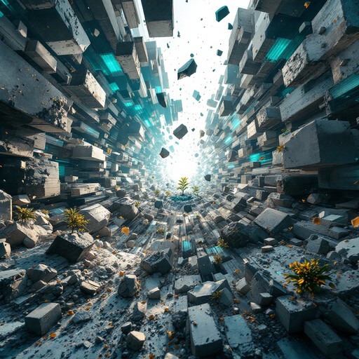 Free Destruction Transforms Beautifully Image - Demolition, Surreal ...