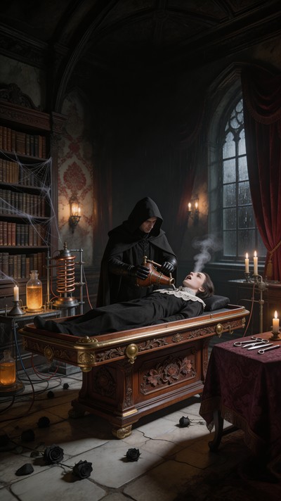 Gothic Injuries Free Gothic Medical Revival Image - Victorian, Gothic, Laboratory ...