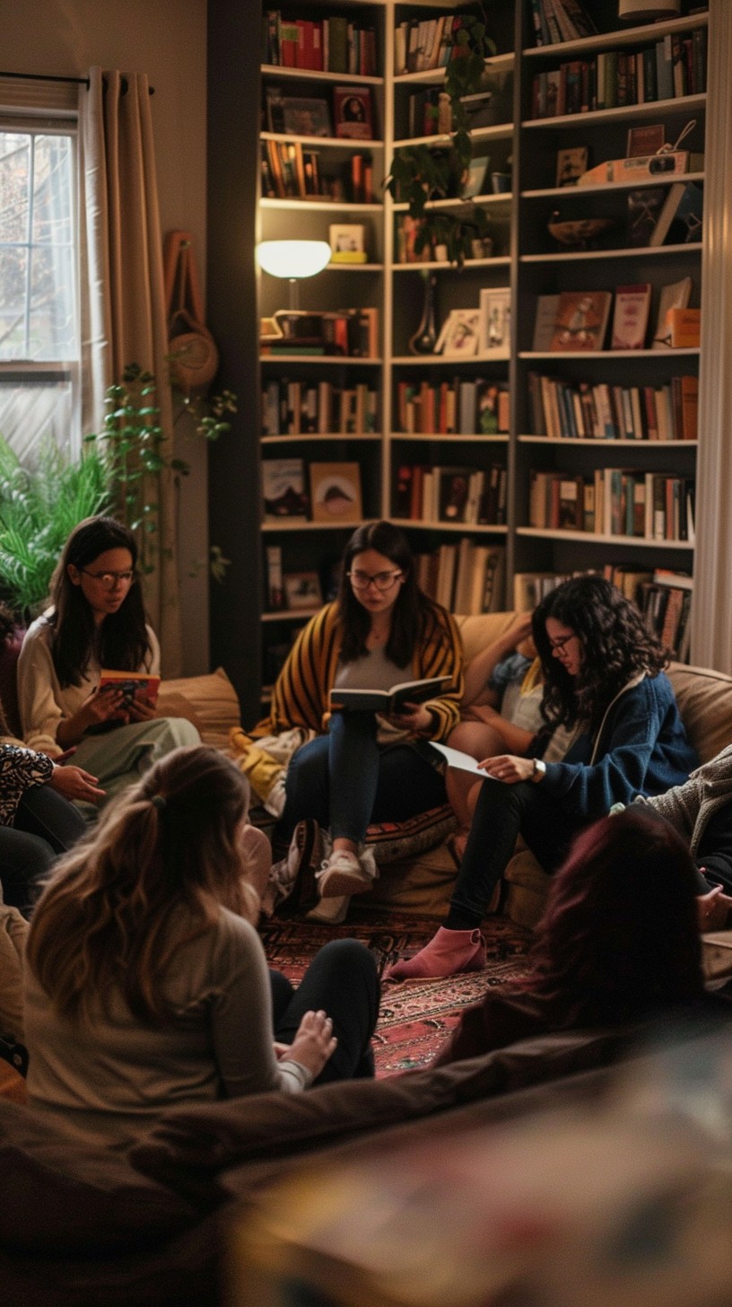 Readiing Club Free Cozy Reading Club Image - Reading, Friends, Book Club | Download ...