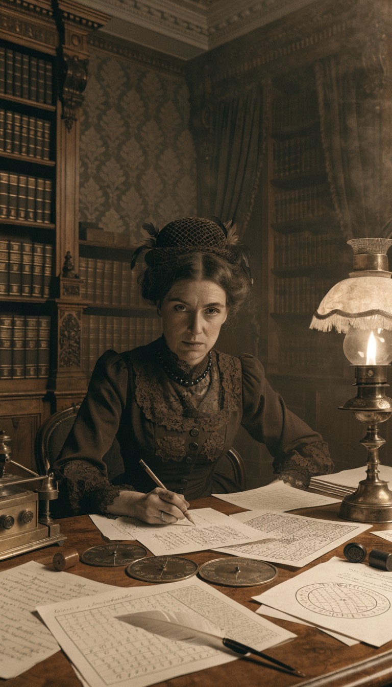 Free Victorian Codebreaker Works Image - Victorian, Woman, Sepia ...