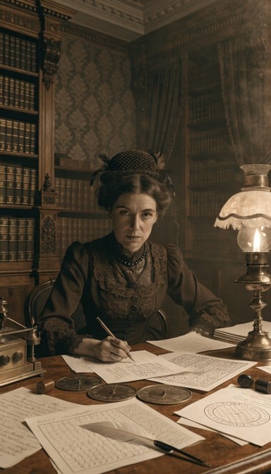 Free Victorian Codebreaker Works Image - Victorian, Woman, Sepia ...