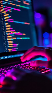 Free Colorful Coding Session Image - Coding, Technology, Keyboard ...