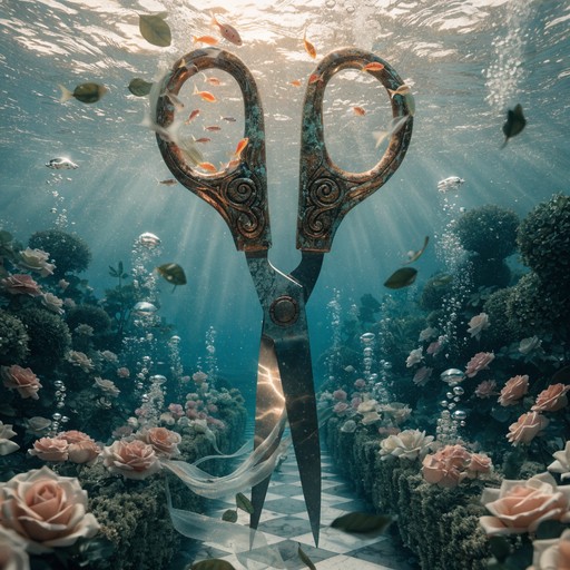 Free Underwater Garden Scissors Image - Underwater, Scissors, Surreal ...