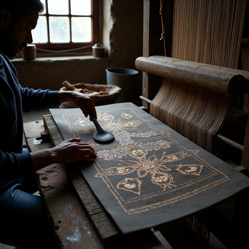 Free Traditional weaving craft Image - Weaving, Craftsperson, Loom ...
