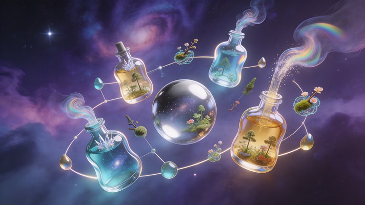 Free Cosmic Potion Magic Image - Fantasy, Magical, Potion | Download at ...