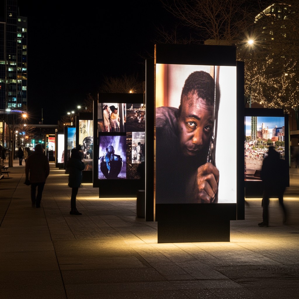 Free Nighttime outdoor gallery Image - Night, Outdoor, Gallery ...