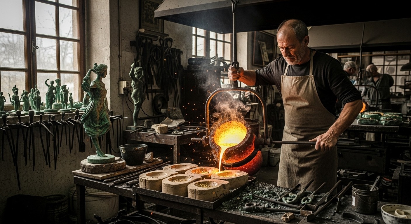 Free Molten Bronze Artistry Image - Bronze, Foundry, Artisan | Download ...