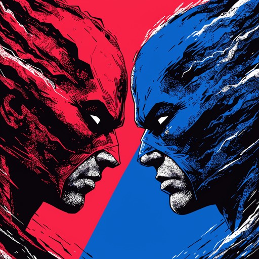 Superhero Send Off Free Heroes Face Off Image - Superhero, Rivalry, Confrontation ...