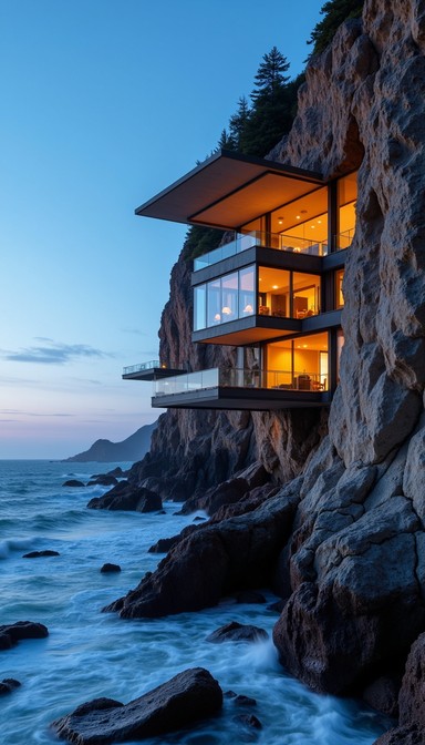 Free Cliffside architectural masterpiece Image | Download at StockCake