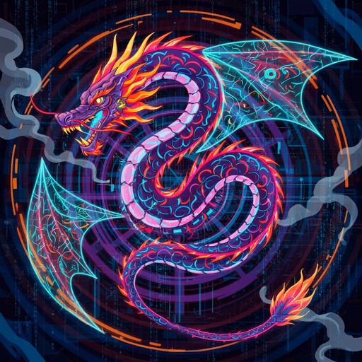 Free Digital Dragon Fusion Image - Cybernetic, Transformation, Beast ...
