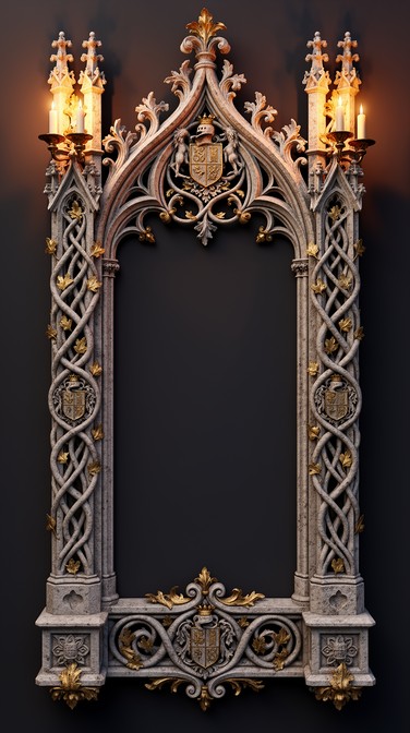 Free Medieval Carved Frame Image - Medieval, Gothic, Frame | Download ...
