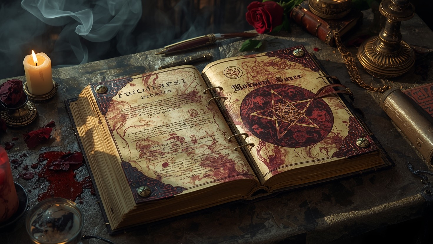 Free Ancient Occult Grimoire Image - Grimoire, Occult, Gothic ...