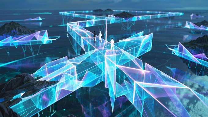 Free Luminescent Dreamscape Walkway Image - Dreamscape, Bridge ...