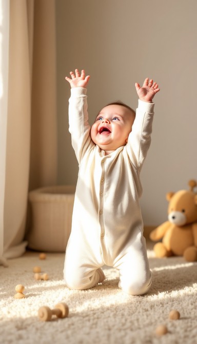 Free Pure Baby Joy Image - Joy, Nursery, Morning | Download at StockCake