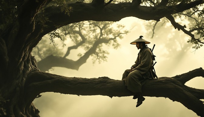 Free Warrior Contemplates Nature Photo - Samurai, Warrior, Japanese ...