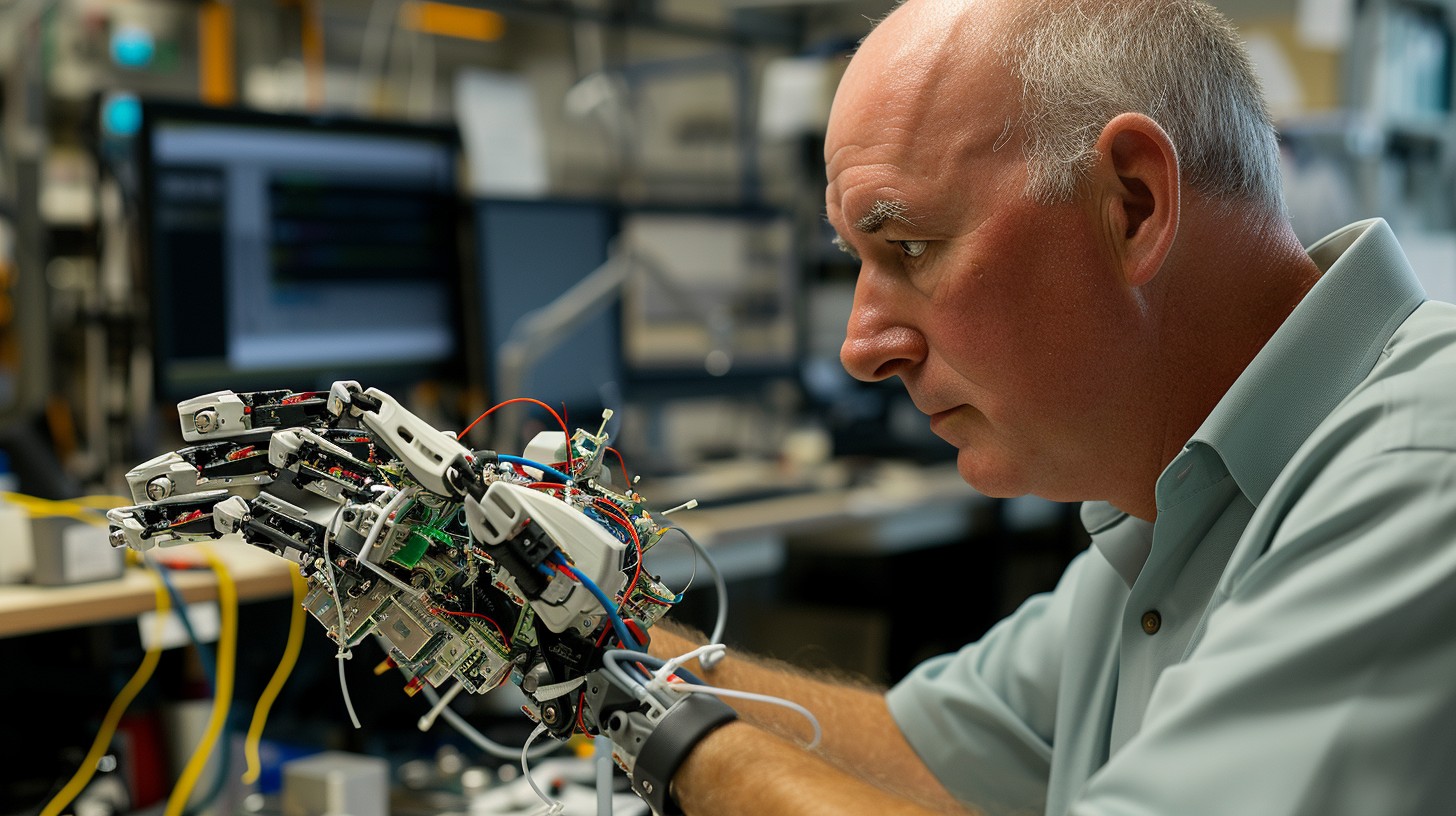 Engineering Testing Stock Images Free Engineer Testing Robot Photo - Engineer, Robotics, Technology ...