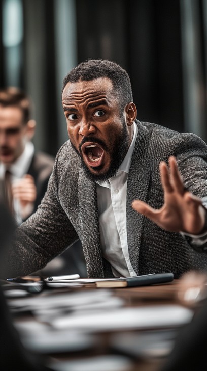 Frantic Discussion Free Intense Business Discussion Image - Business, Meeting, Angry ...