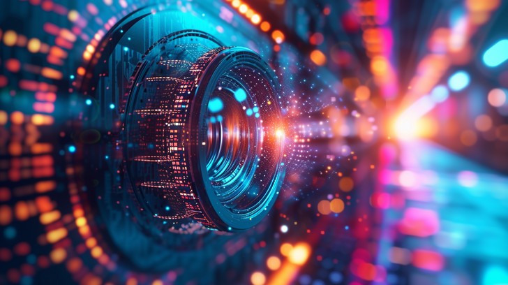 Free Futuristic Tech Tunnel Image - Technology, Digital, Futuristic ...