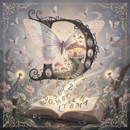 Magic Writing Transformation Free Letters Transform Magically Image - Fantasy, Fairy, Butterfly ...