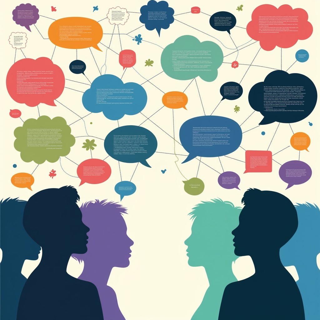 Communication Statues Free Constellation of Communication Image - Communication, Silhouettes ...