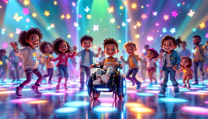 Free Inclusive Dance Party Image - Inclusive, Dancing, Children ...