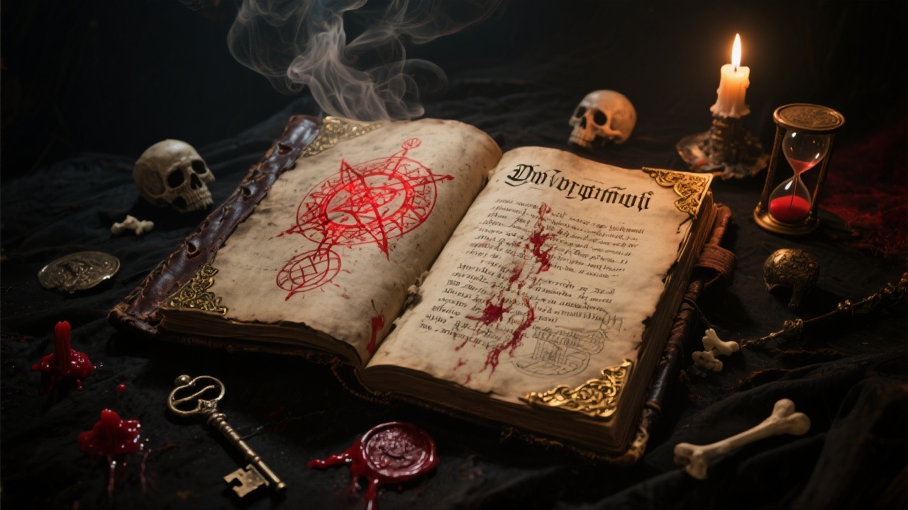 Free Ancient Occult Grimoire Image - Grimoire, Occult, Spellbook ...