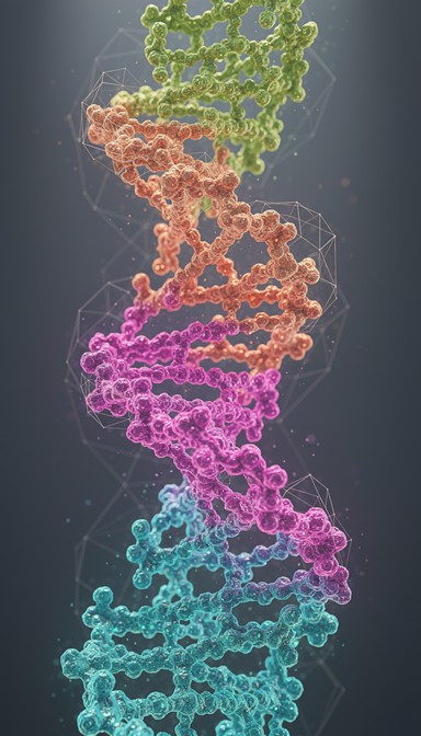 Free Protein Structure Art Image - Enzyme, Protein, Molecular ...