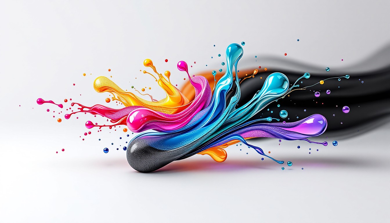 Free CMYK Ink Explosion Image - Cmyk, Ink, Abstract | Download at StockCake