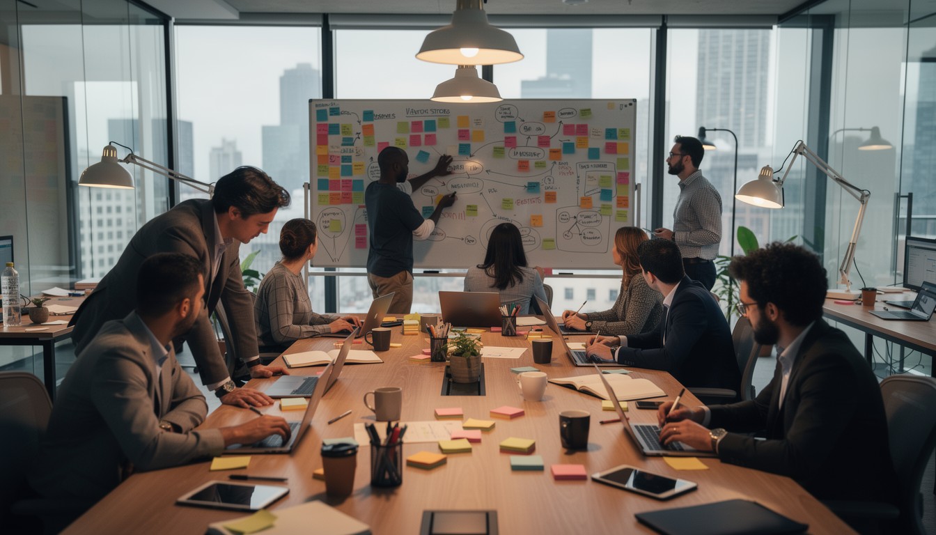 Free Team Innovation Session Image - Teamwork, Collaboration ...