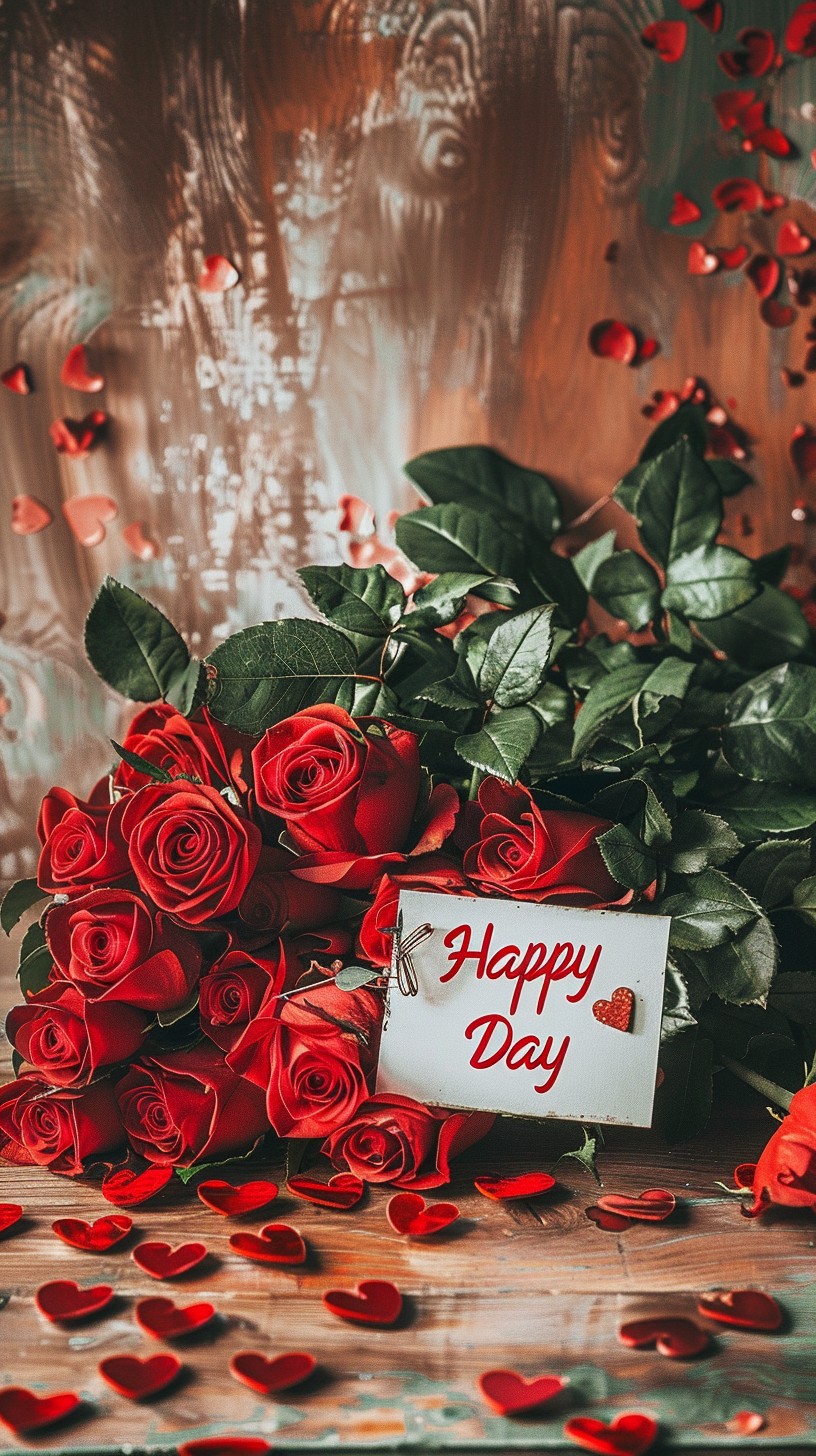 Free Romantic Rose Display Image - Roses, Red, Bouquet | Download at ...