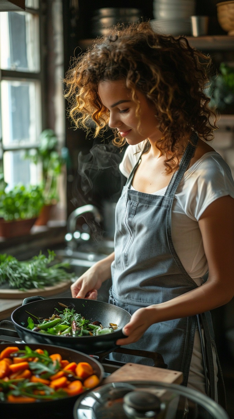 Free Cooking Healthy Meal Image - Cooking, Woman, Healthy | Download at ...