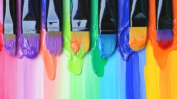 Free Colorful Paint Brushes Image - Colorful, Brushes, Paint | Download ...