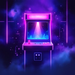 Free Neon Arcade Dreams Image - Arcade, Synthwave, Retro | Download at ...