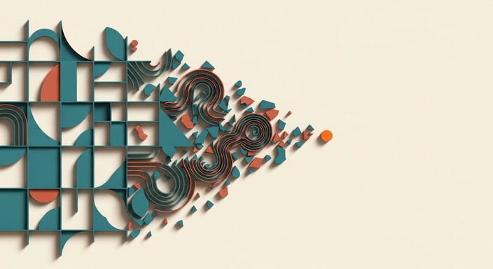 Free Order Meets Chaos Photo - Geometric, Minimal, Patterns | Download ...