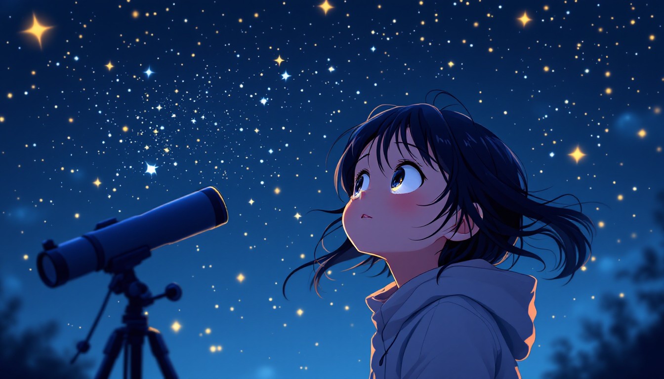 Free Stargazing Young Explorer Image - Stargazing, Astronomy, Child ...